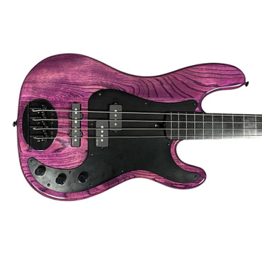 Lakland Skyline 44-64 GZ FRETLESS, Trans Purple/Lined Ebony/ Geezer Butler 4 String Bass At Bass Central Lakland Skyline 44-64 GZ FRETLESS, Trans Purple/Lined Ebony/ Geezer Butler 4 String Bass At Bass Central