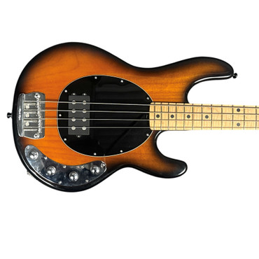 Ernie Ball Music Man Stingray 4 H 2015 Vintage Tobacco Burst 4 String Bass At Bass Central