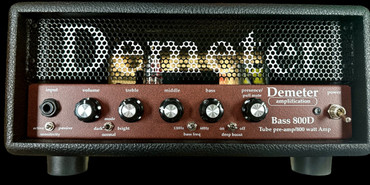 Demeter VTB-800D Bass Amplifier In METAL CHASSIS