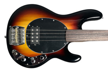 Ernie Ball, Music Man, Fretless, Bass Guitar, 4 String, Pino, Palladino