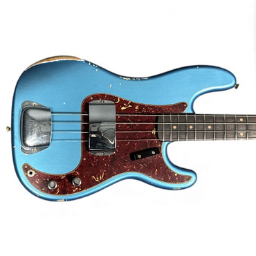 Fender Custom Shop Time Machine Relic 1964  P Bass, LPB/Rosewood  4 String Bass At Bass Central