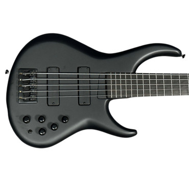 MTD (USA) 534-24, Black Matte / Ebony FB  5 String Bass At Bass Central