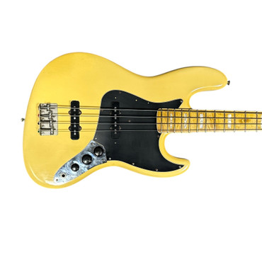 Fender Jazz Bass, 1974 Olympic White/Maple 4 String Bass At Bass Central