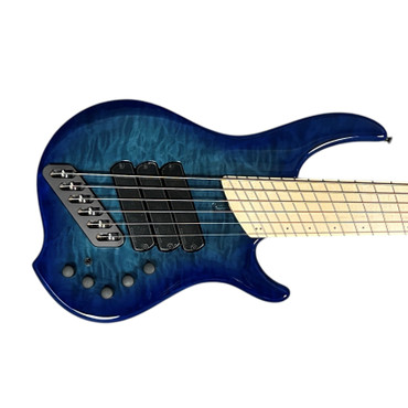 Dingwall Combustion 6 (3 Pickup), Indigo Burst / Maple 6 String Bass At Bass Central