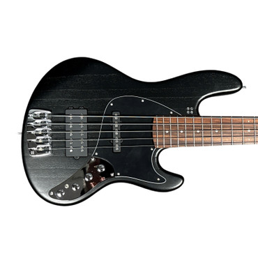 Sandberg Cal. TM-5 SuperLight, Black / Roasted Neck / Pau Ferro 5 String Bass At Bass Central