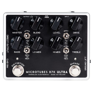 Darkglass Electronics Microtubes X7 Bass Preamp / Distortion Pedal 