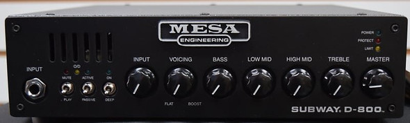 Mesa Boogie D-800 Bass Amp At Bass Central