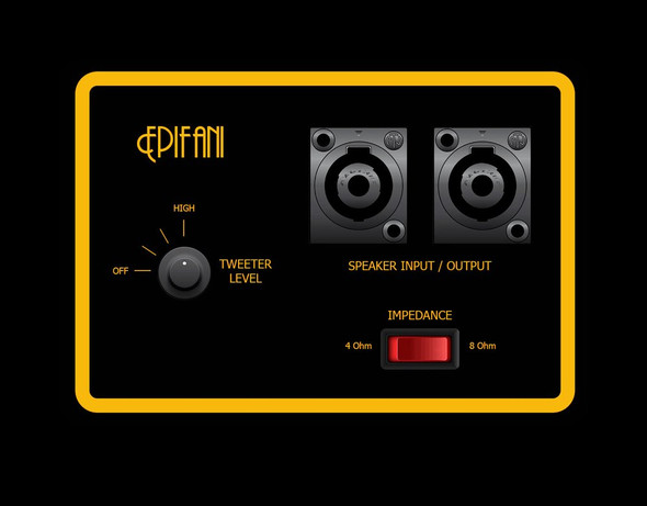 Epifani DIST-3 1x12 Dual Impedance Bass Speaker Cabinet At Bass Central