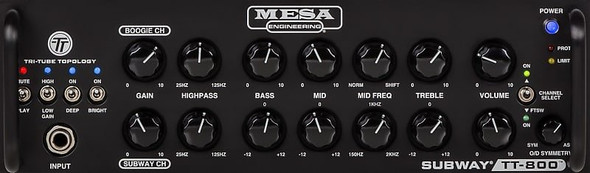Mesa Boogie Subway TT-800 Dual Channel Bass Amp At Bass Central