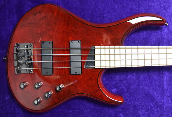 MTD Kingston Z-4, Trans Cherry  4 String Bass At Bass Central