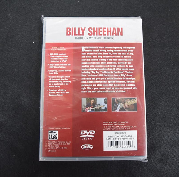 Billy Sheehan: In My Humble Opinion (Instructional DVD)