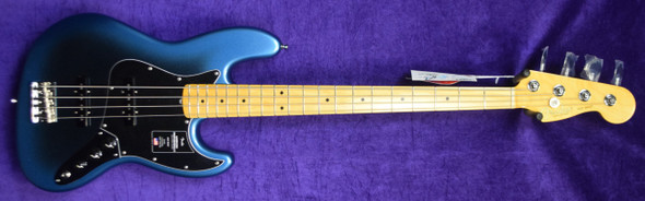 Fender AM Pro II Jazz 4, Dark Night / Maple 4 String Bass At Bass Central