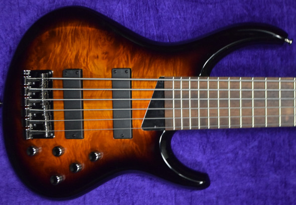 MTD Kingston Z-6, Tobacco Burst 6 String Bass At Bass Central