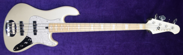 Lakland Skyline Darryl Jones White Pearl 4 String Bass At Bass Central