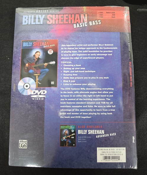 Billy Sheehan: Basic Bass (Instructional Book and DVD)