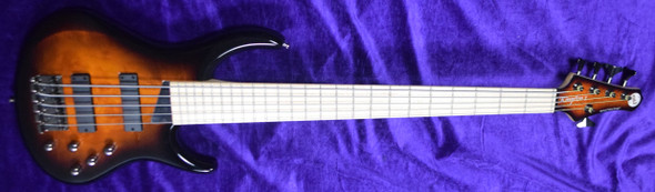 MTD Kingston Z-5 (V2), Tobacco Burst 5 String Bass At Bass Central