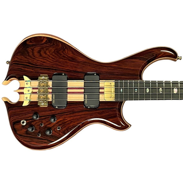 Alembic Mark King Deluxe 4, Cocobolo 4 String Bass At Bass Central