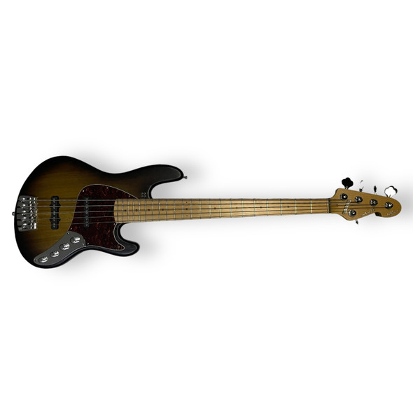 Sandberg Cal. TT-5 SuperLight, Tobacco Burst 5 String Bass At Bass Central
