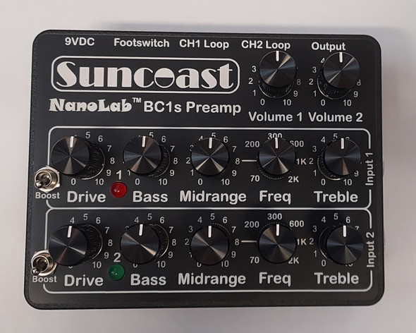 Suncoast NanoLab BC1s Preamp LTD EDITION Bass Preamp At Bass Central