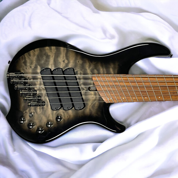 Dingwall Combustion Blackburst 3 Pickup 6 String Bass At Bass Central