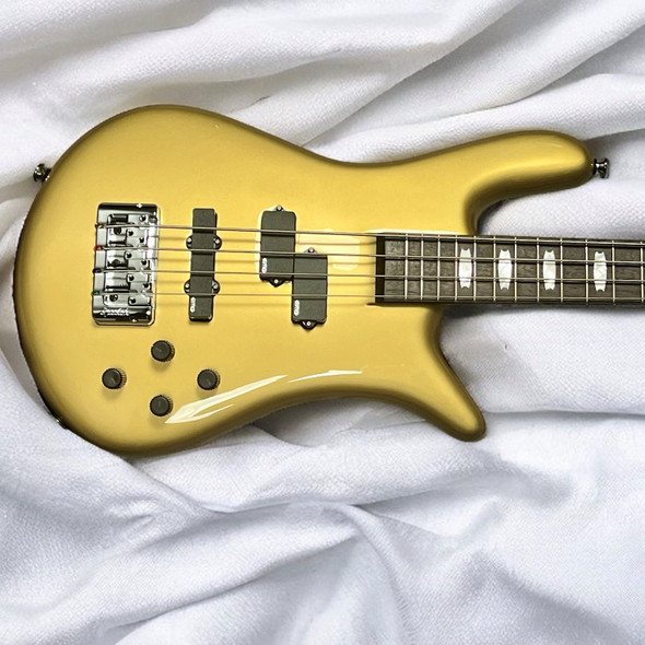 Spector Euro 4 Classic Gold 4 String Bass At Bass Central