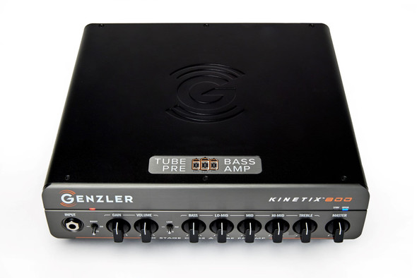 Genzler Kinetix - 800 Watt Bass Amplifier with Tube Preamp At Bass Central
