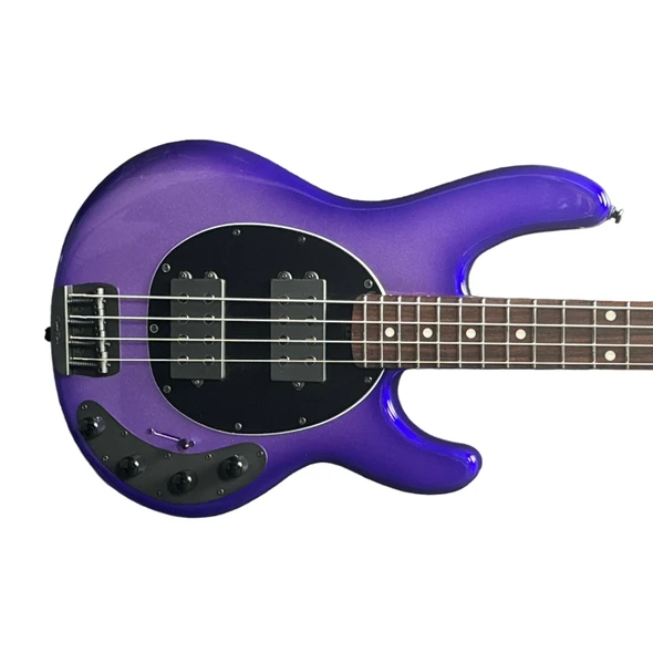Ernie Ball Music Man StingRay 4 HH Special, Grape Crush/ Rosewood