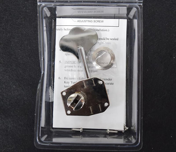 Hipshot Replacement Tuner (Chrome) for Bass