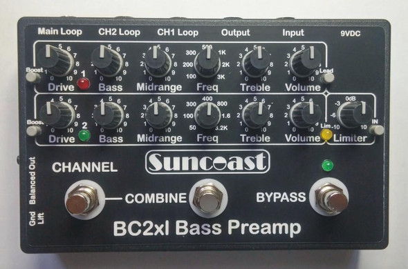 Suncoast BC-2XL Bass Preamp At Bass Central