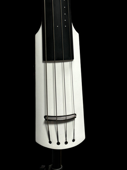 NS Design Electric Upright Bass, WAV 4C, Brilliant White  4 String EUB At Bass Central