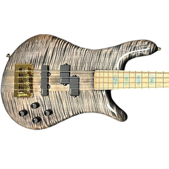 Spector USA NS-2, Super Faded Black 4 String Bass At Bass Central