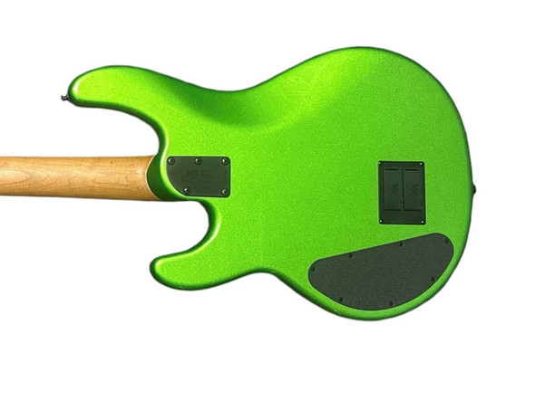 Ernie Ball Music Man StingRay 4 HH Special, Kiwi Green / Ebony 8.2 LBS  *IN STOCK*