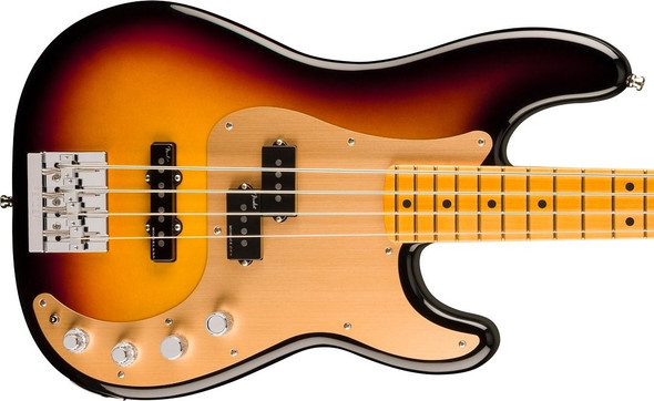 Fender American Ultra II P-Bass, Ultraburst / Maple 4 String Bass At Bass Central