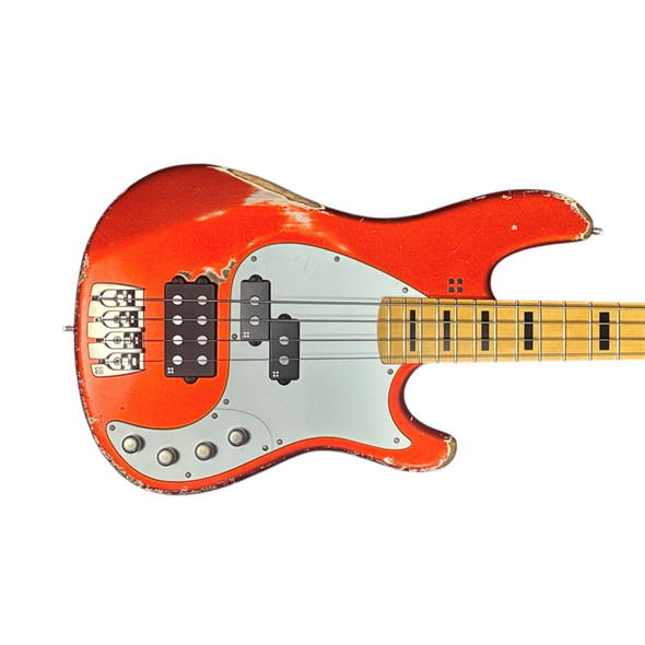 Sandberg VM4 Orange Hardcore Aged 4 String Bass At Bass Central