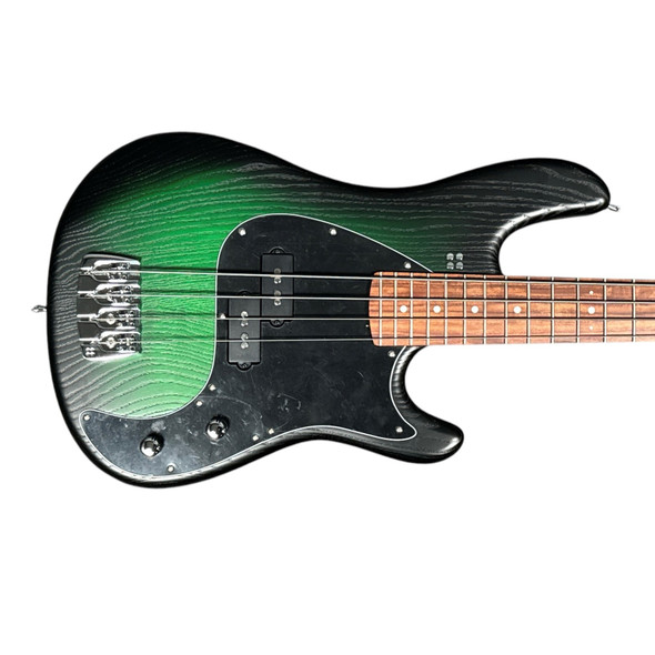 Sandberg Cal. Vs Lionel Short Scale, Greenburst 4 String Bass At Bass Central