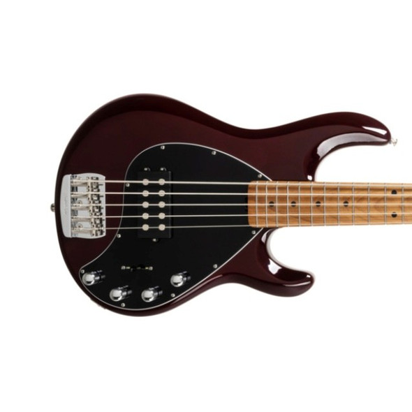 Ernie Ball Music Man StingRay 4 H Special, Translucent Oxblood