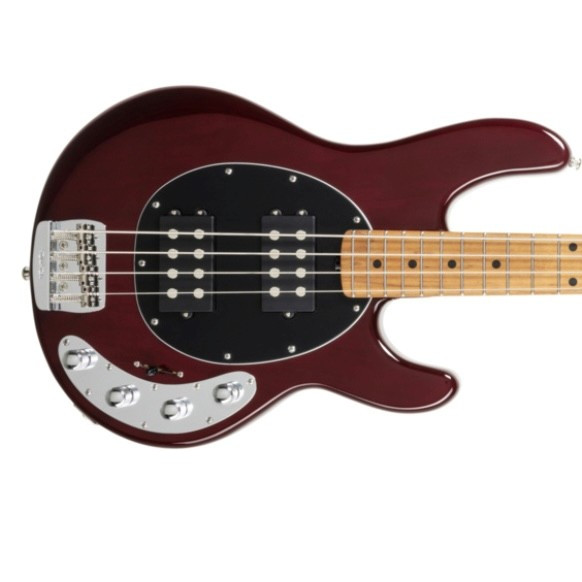 Ernie Ball Music Man StingRay 4 H Special, Translucent Oxblood