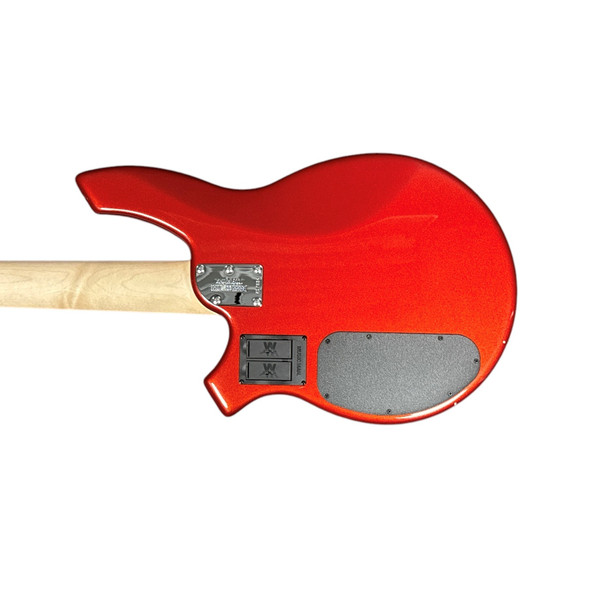 Ernie Ball Music Man Bongo 5 HH, Blood Orange / Rosewood  5 String bass At Bass Central