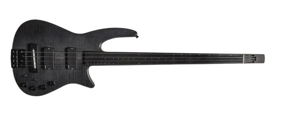 NS Design CR4 Radius Charcoal Stain Fretless