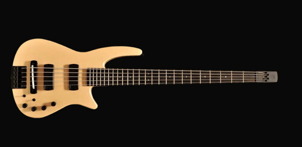 NS Design CR4 Radius Charcoal Stain Fretless
