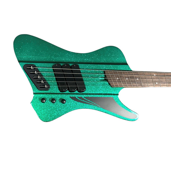 Dingwall D-Roc 5, Aquamarine Metallic Gloss w/ Pau Ferro 5 String Bass At Bass Central