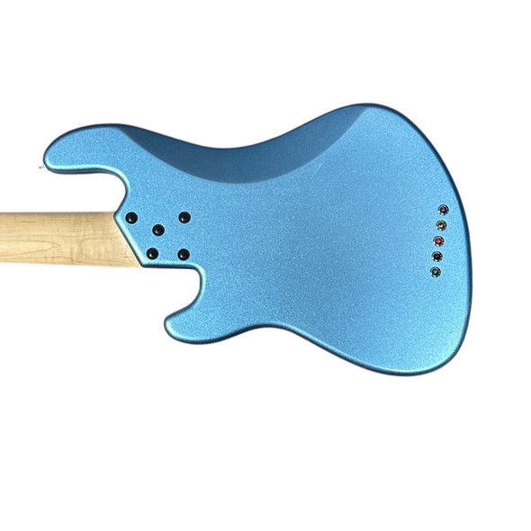 Lakland Skyline Darryl Jones 5, Lake Placid Blue / Rosewood 5 String Bass At Bass Central