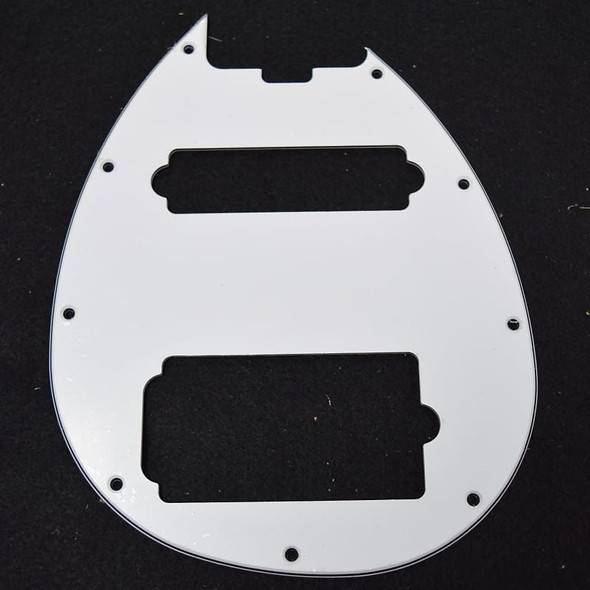 Ernie Ball Music Man Sterling 5 HS Pickguard, 3-Ply White