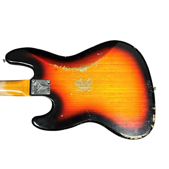 Fender Custom Shop Time Machine Heavy Relic 1961 J Bass 4 String Bass At Bass Central