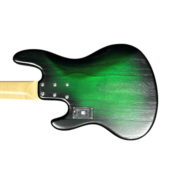 Sandberg Cal. TT-5 SuperLight Matte Green Burst / Maple 5 string Bass At Bass Central