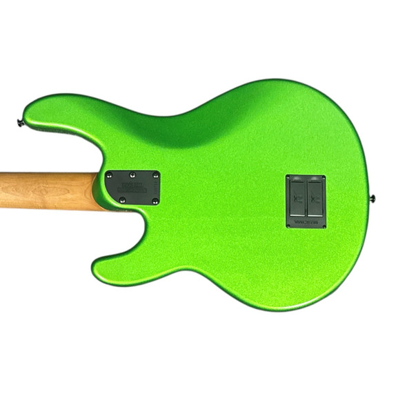 Ernie Ball Music Man StingRay 4 Special Kiwi Green/Ebony 4 String Bass At Bass Central