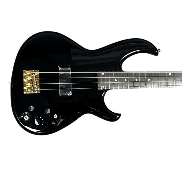 Aria Pro II SB-1000, Black with Ebony 4 String Bass At Bass Central
