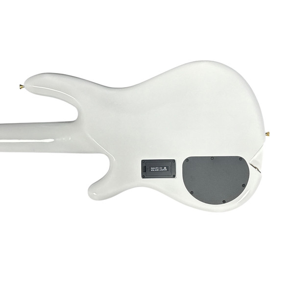 Yamaha Nathan East Signature 5, White / Ebony  5 String Bass At Bass Central