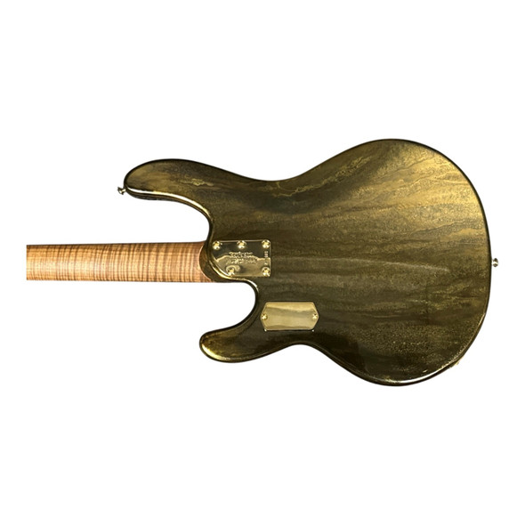 Ernie Ball Music Man StingRay 50th Anniversary LTD 4 H Special, Molten Gold / Ebony Only 300 Made 4 String Bass At Bass Central