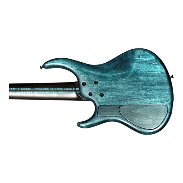 MTD (USA) 535-24, Blue Burst /WENGE NECK/FB 5 String Bass At Bass Central